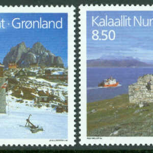 Grönland – F  234-235 Norden II, turistmål, 2 kpl **