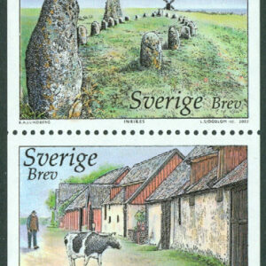 Sverige – F 2366-2369 Världsarvet 3 – Ölands alvar, 4 kpl **