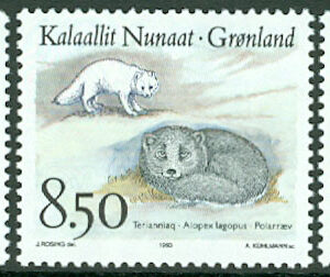 Grönland – F  239-241 Djur på Grnöland I, 3 kpl **