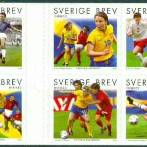 Sverige – F 2415-2420 Svensk fotboll, 6 kpl **