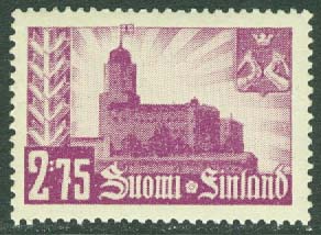 Finland – F  244 Viborgs slott, 2,75 mk **