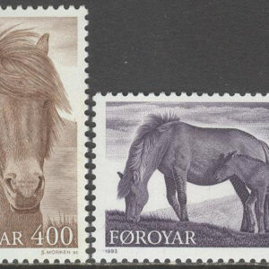Färöarna – F  250-251 Hästar på Färöarna, 2 kpl **