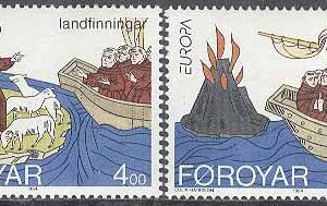 Färöarna – F  260-261 Europa CEPT 1994 – Sankt Brendan, 2 kpl **