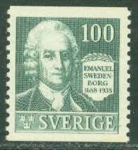 Sverige – F  260 Emanuel Swedenborg 100 öre **