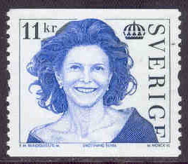 Sverige – F 2605 Drottning Silvia, 11 kr **