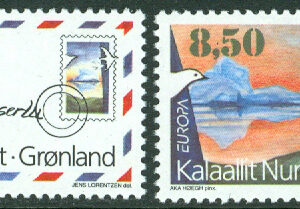 Grönland – F  262-263 Europa 1995. Fred och frihet, 2 kpl **