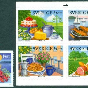 Sverige – F 2660-2664 Sommarbord, 5 kpl **