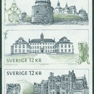 Sverige – F 2756-2760 Svenska slott, 6 kpl **