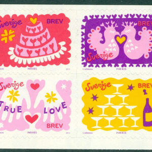 Sverige – F 2762-2765 Fest, 4 kpl **