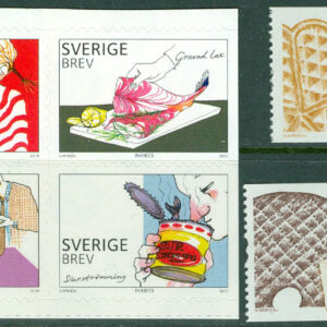 Sverige – F 2784-2789 Smakrikt, 6 kpl **