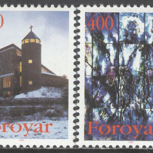 Färöarna – F  289-290 Katolska kyrkan på Färöarna, 2 kpl **