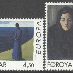Färöarna – F  296-297 Europa CEPT 1996 Berömda kvinnor, 2 kpl **