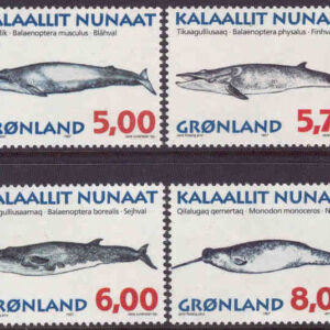 Grönland – F  306-309 Valar II, 4 kpl **