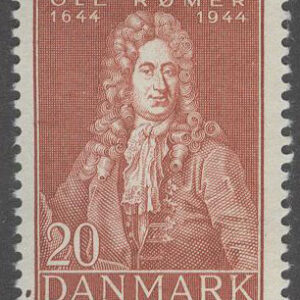 Danmark – F  314 Ole Rømer – Astronom, 1 kpl **