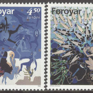 Färöarna – F  317-318 Europa CEPT 1997 Sagor & Legender, 2 kpl **