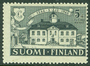 Finland – F  323 Borgå 600 år, 5 mark **