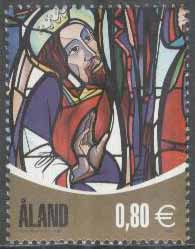 Åland – F  333 Kyrkofönster II – Jomala Kyrka, 1 kpl **
