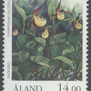 Åland – F   35 Orkidéer, 14.00 mk **