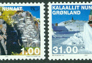 Grönland – F  376-377 Norden 2002, 2 kpl **