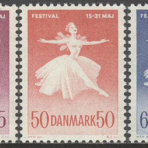 Danmark – F  400, 461a, 429a Köpenhamnsfestivalerna, 3 kpl **