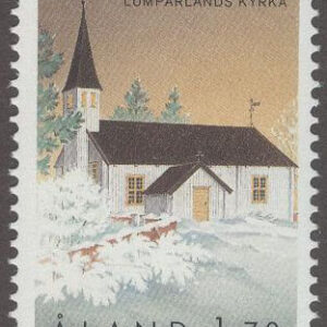 Åland – F   43 Lumparlands kyrka, 1 kpl **
