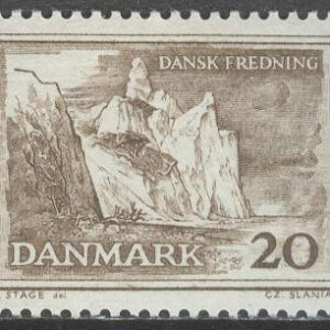 Danmark – F  437 a Naturskyddet – Möns klint, 1 kpl **