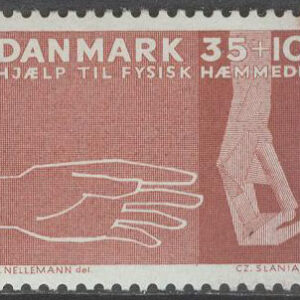 Danmark – F  441 a För Vanförefonden, 1 kpl **