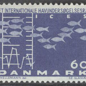 Danmark – F  449 a Havsforskningskongress på Christiansborg – Fiskar, 1 kpl **