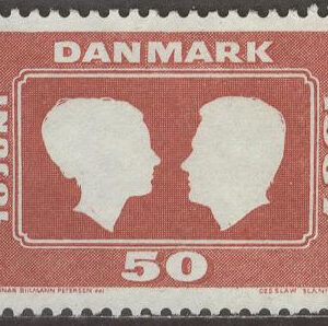 Danmark – F  481 Drottning Margrethes bröllop, 1 kpl **