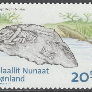 Grönland – F  492-494 Grönländska fossil I, 3 kpl **