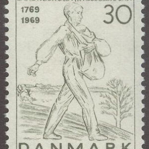 Danmark – F  500 Lanthushållningssällskapet 200 år, 1 kpl **