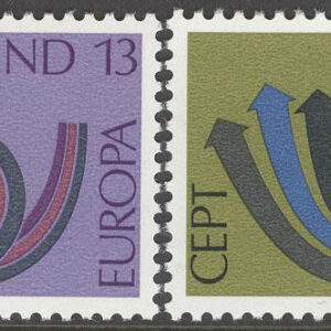 Island – F  508-509 Europa CEPT 1973, 2 kpl **