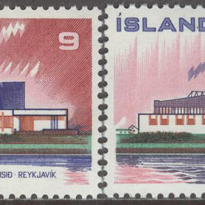 Island – F  515-516 Norden III – Nordens Hus, Reykjavik, 2 kpl **