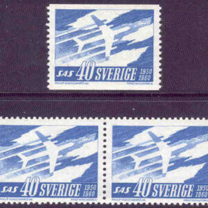 Sverige – F  521 SAS 10 år, 3 kpl **