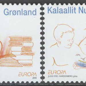 Grönland – F  527-528 Europa CEPT 2010 Barnböcker, 2 kpl **