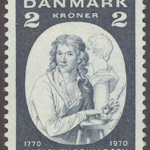 Danmark – F  531 Bertel Thorvaldsen 200 år, bildhuggare, 1 kpl **