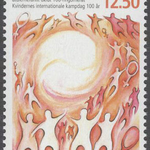 Grönland – F  531 Kvinnodagen 100 år, 1 kpl **