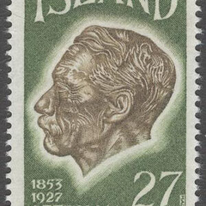 Island – F  541 Stephan G Stephansson – Utvandring, 1 kpl **