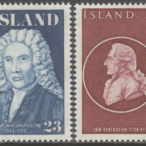 Island – F  542-545 Kända islänningar, 4 kpl **