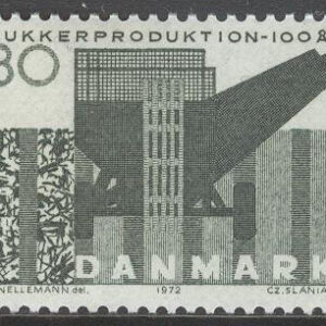 Danmark – F  544 Sockerproduktionen 100 år, 1 kpl **