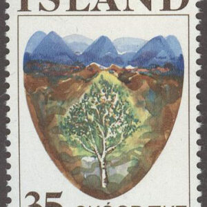 Island – F  549 Skogsbruk – Träd, 1 kpl **