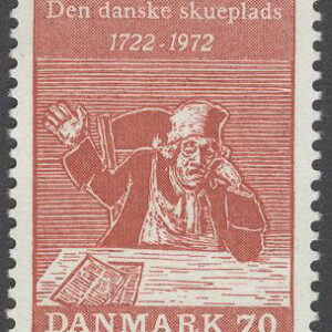 Danmark – F  555 Den Danske Skueplads 250 år, 1 kpl **