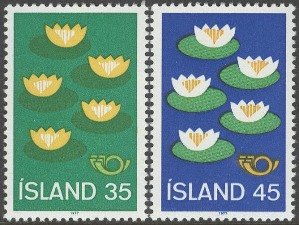 Island - F  557-558 Norden IV. Miljövård, 2 kpl **