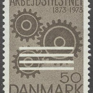 Danmark – F  566 Första danska arbetarskyddslagen 100 år, 1 kpl **
