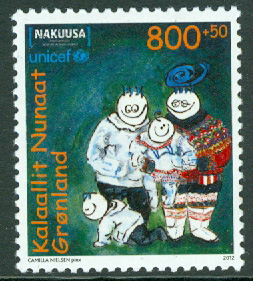 Grönland – F  573 UNICEF – Nakuusa, 1 kpl **