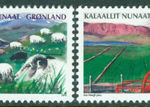 Grönland – F  599-600 Lantbruk II, 2 kpl **