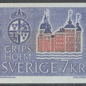 Sverige – F  601 Gripsholms slott, 1 kpl **