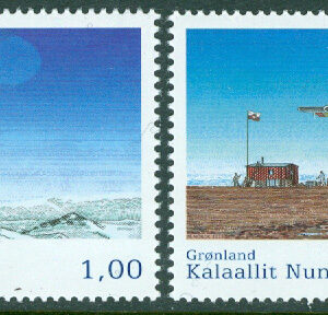 Grönland – F  608-609 Civilflyget III, 2 kpl **