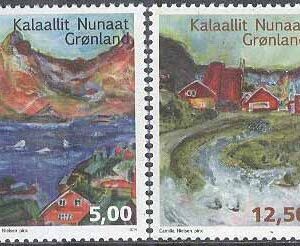 Grönland – F  614-615 Grönländska sånger I, 2 kpl **