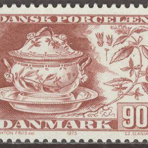 Danmark – F  614-616 Danskt porslin, 3 kpl **